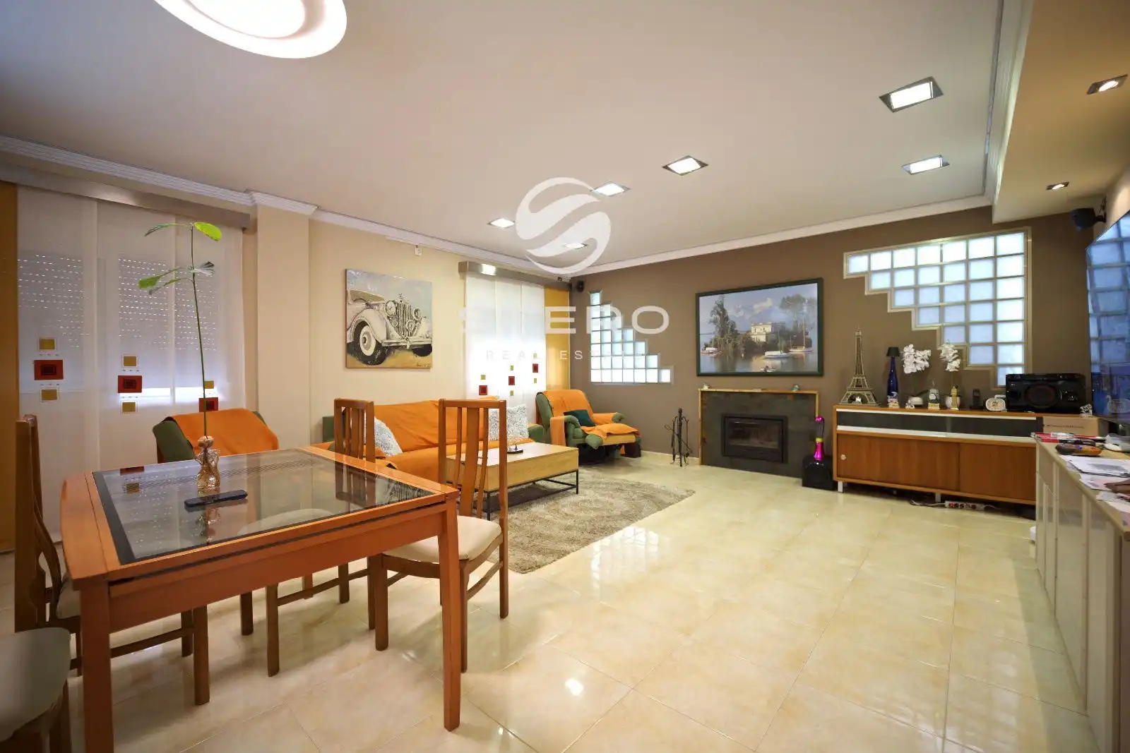 Living room of Houses for sale in Canals, Valencia
