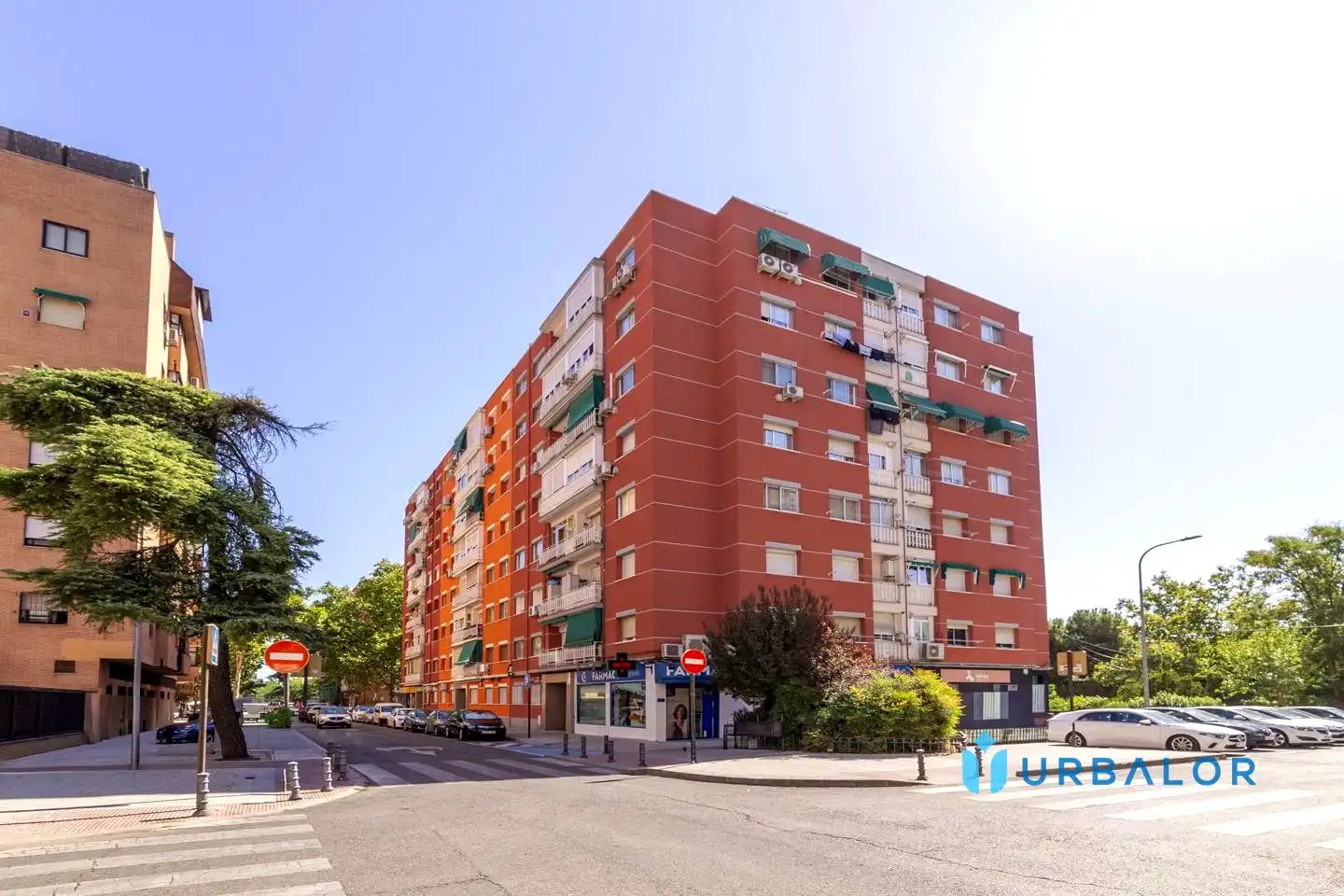 Vista exterior de Piso en venta en Alcorcón con Calefacción, Parquet y Terraza