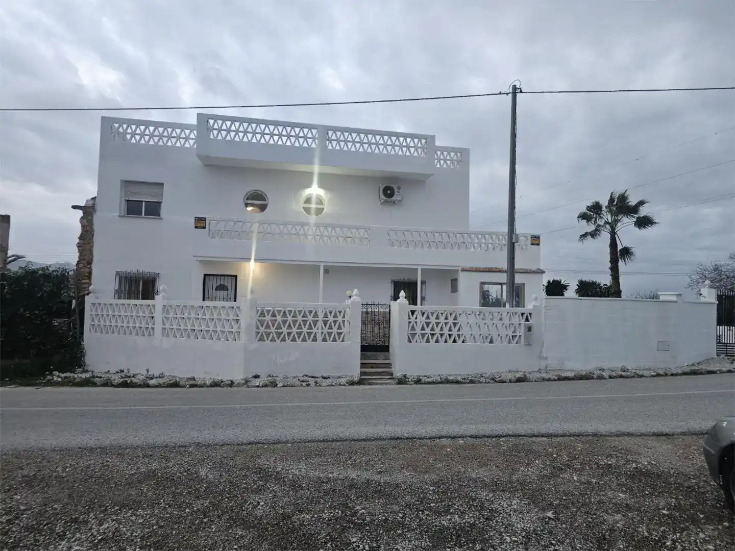 Vista exterior de Finca rústica en venda en Granja de Rocamora amb Aire condicionat, Piscina i Balcó