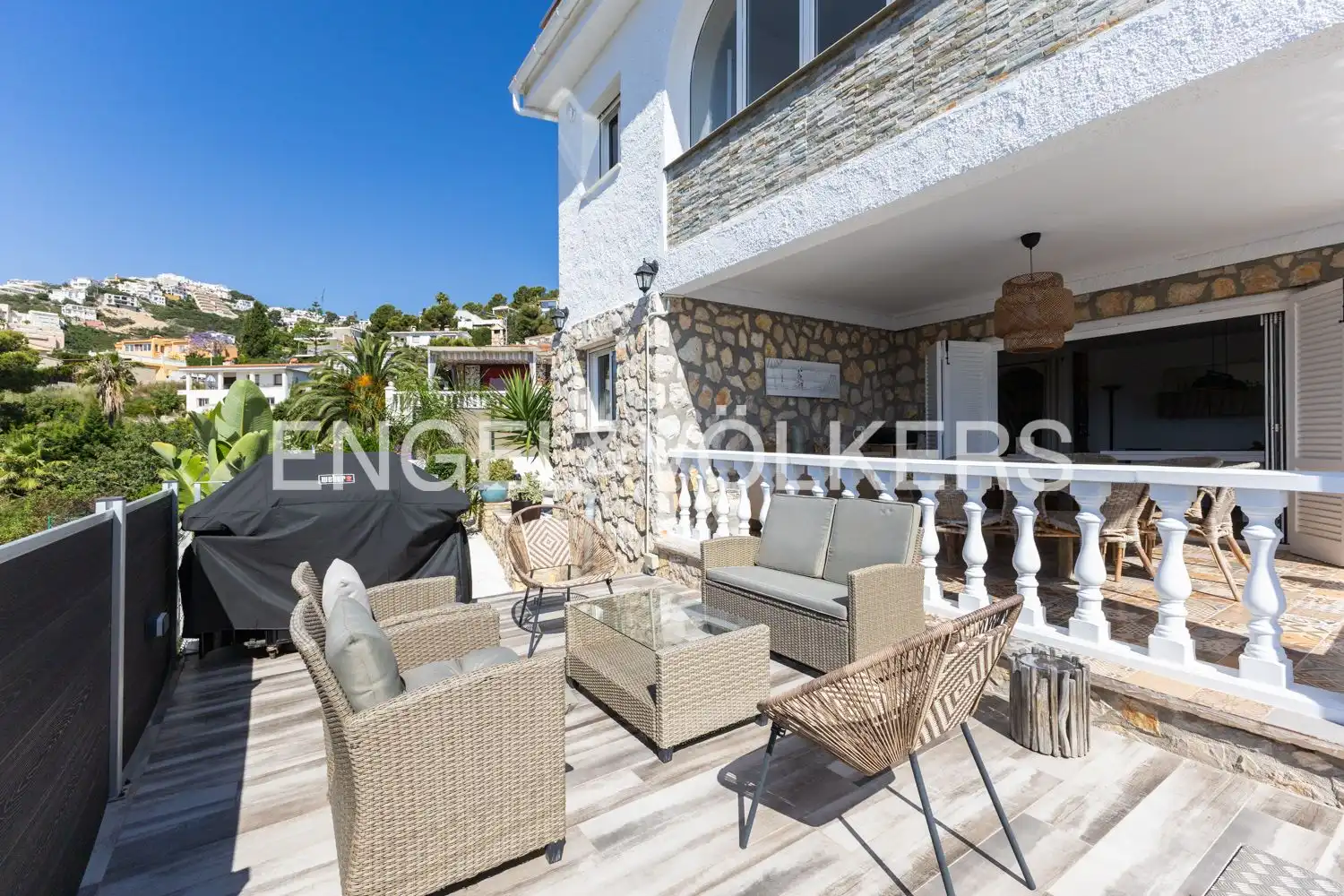 Terraza de Casa o chalet en venta en Peñíscola / Peníscola con Aire acondicionado, Calefacción y Jardín privado