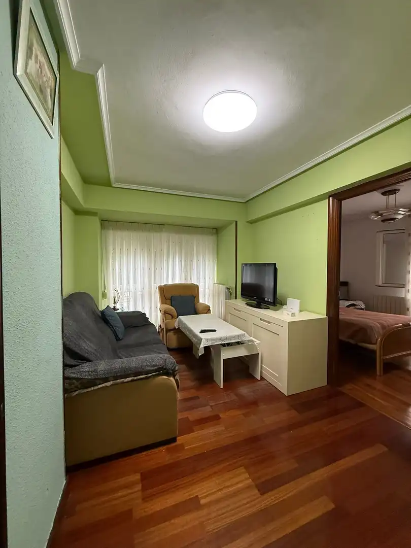 Sala d'estar de Pis en venda en Erandio amb Calefacció i Terrassa