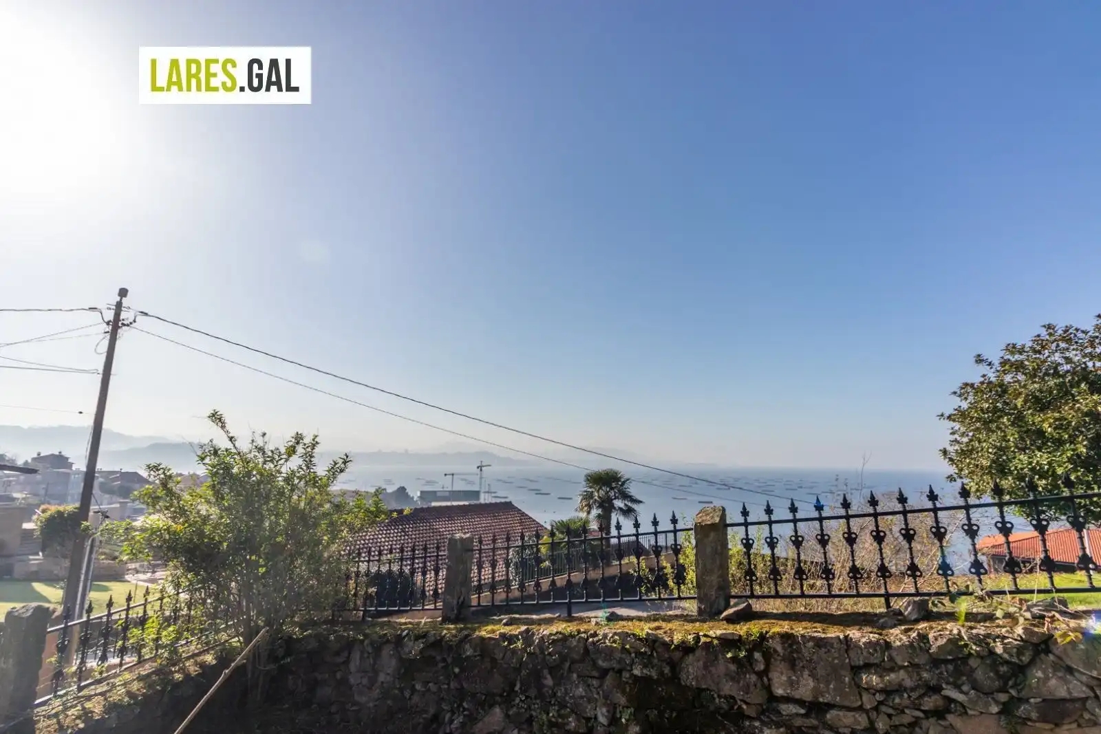 Vista exterior de Casa o xalet de lloguer en Moaña amb Calefacció, Terrassa i Moblat