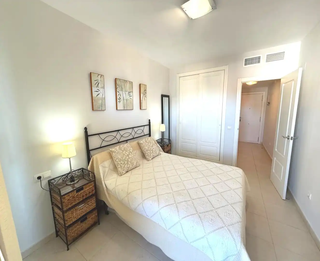 Bedroom of Apartments for sale in Calpe / Calp  with Air Conditioner, Heating and Private garden