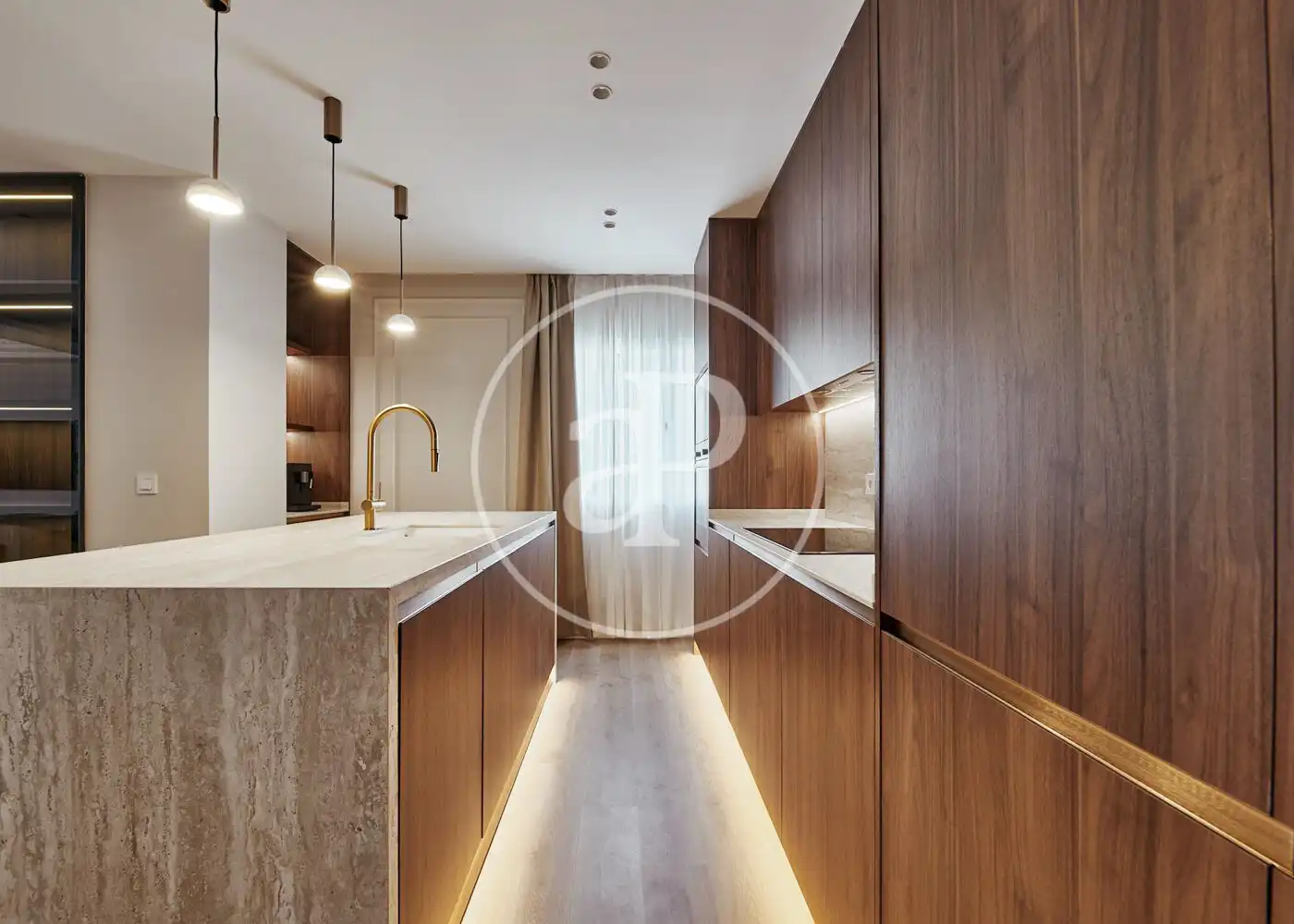 Kitchen of Flat for sale in Madrid  with Air Conditioner, Heating and Storage room