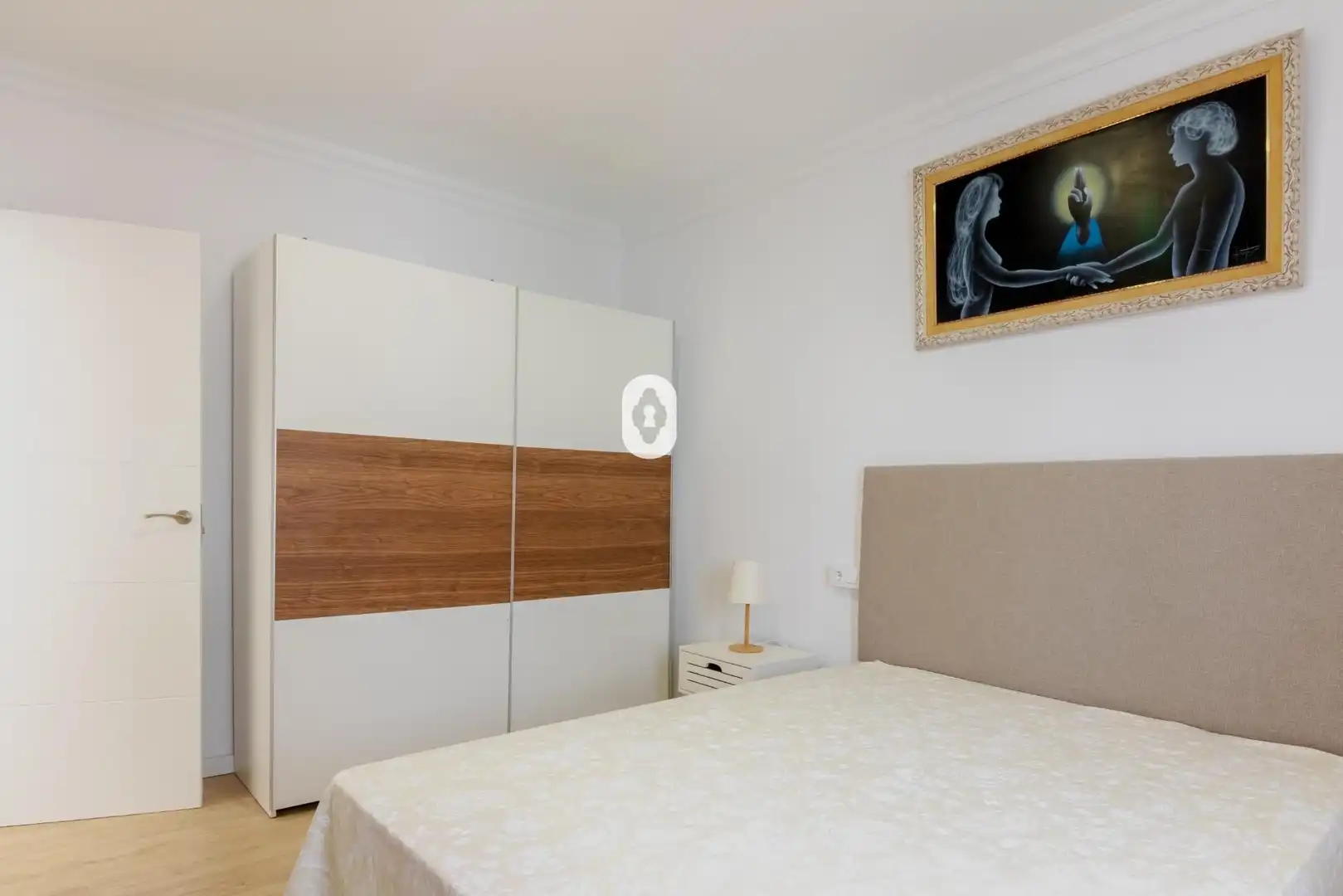 Dormitori de Casa adosada en venda en Alcúdia amb Aire condicionat, Jardí privat i Parquet