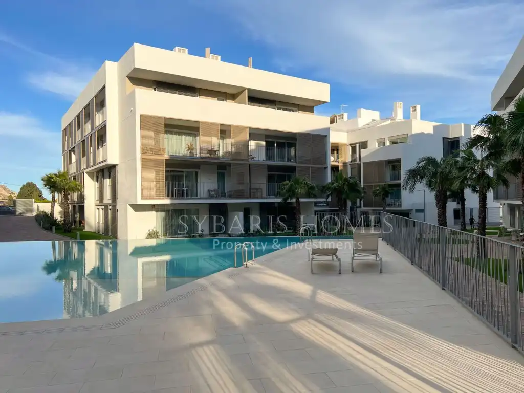 Exterior view of Apartments for sale in Jávea / Xàbia  with Air Conditioner, Swimming Pool and Oven