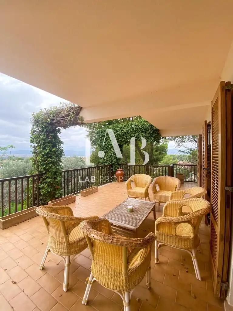 Terrassa de Casa o xalet en venda en Marratxí amb Aire condicionat, Jardí privat i Parquet