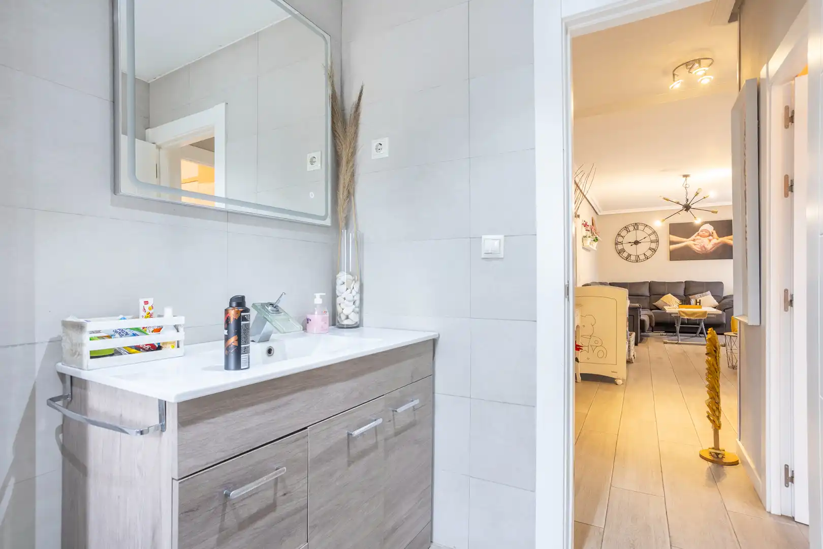 Baño de Casa o chalet en venta en Casarrubios del Monte con Aire acondicionado, Calefacción y Jardín privado