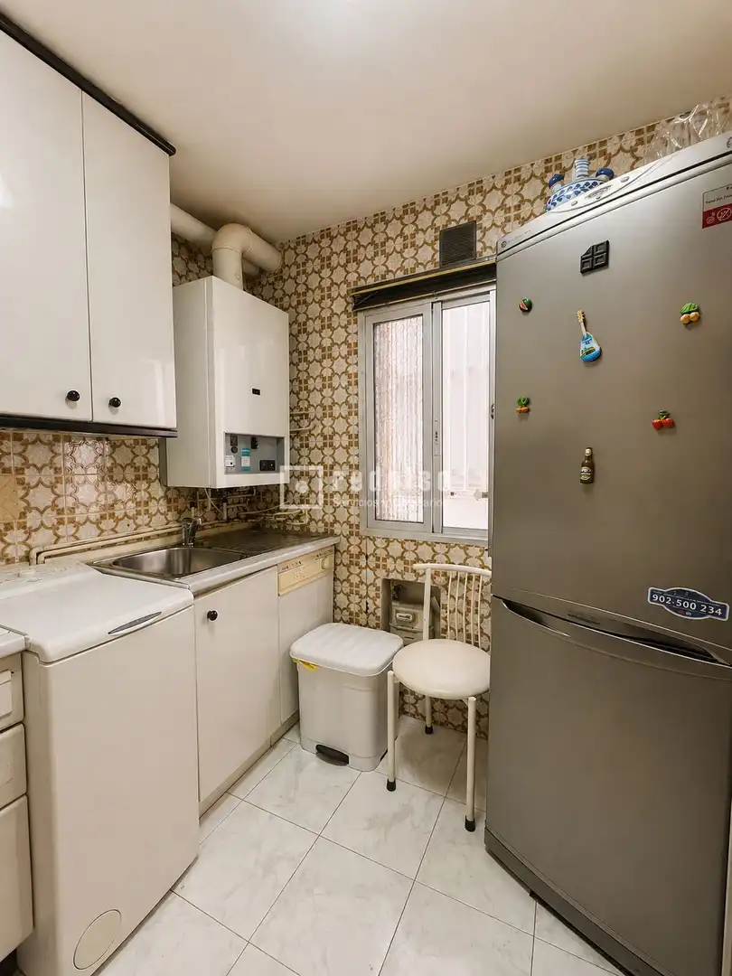 Kitchen of Flat for sale in Madrid  with Parquet flooring and Terrace