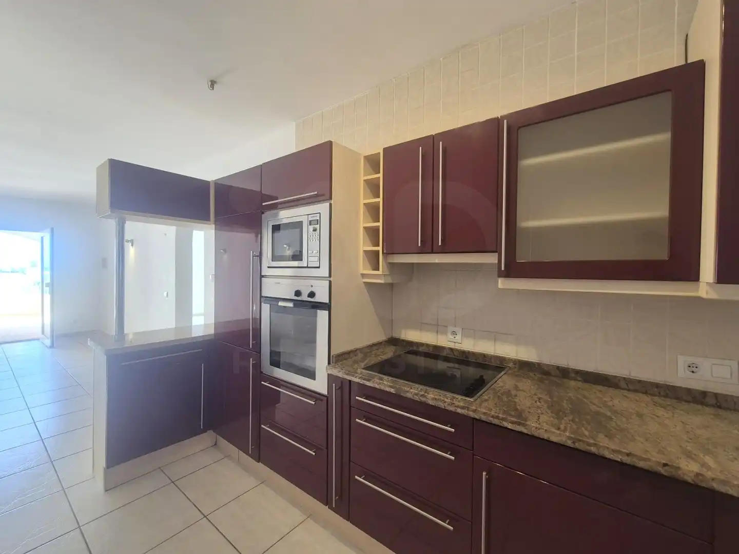 Kitchen of Flat for sale in Dénia  with Air Conditioner, Terrace and Swimming Pool