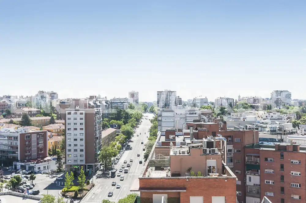 Exterior view of Garage for rent in Madrid