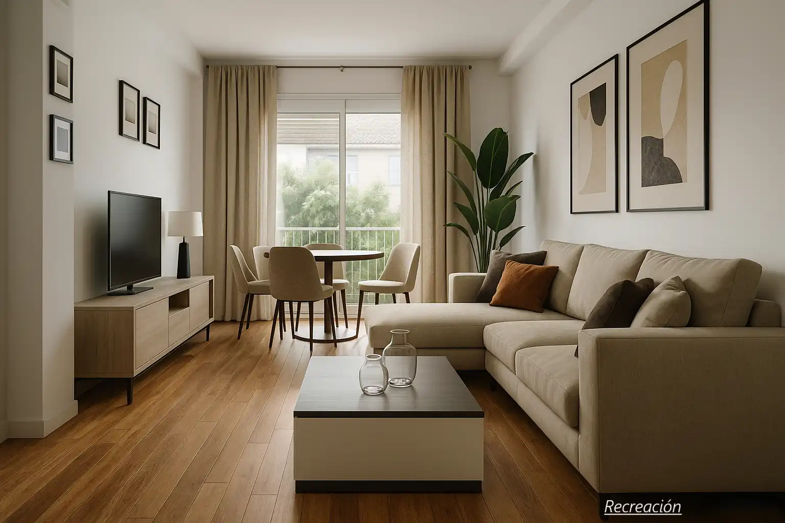 Wohnzimmer von Wohnung zum Verkauf in Torrenueva Costa mit Möbliert und Balkon