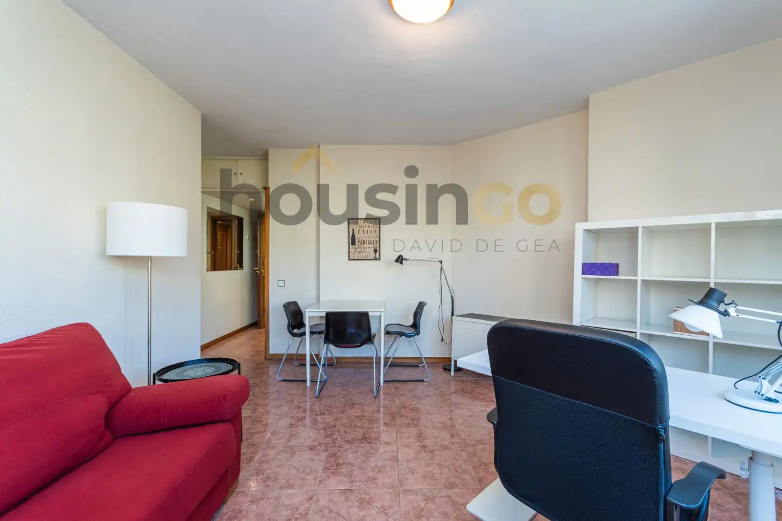 Wohnzimmer von Wohnung zur Miete in Madrid mit Klimaanlage, Heizung und Möbliert