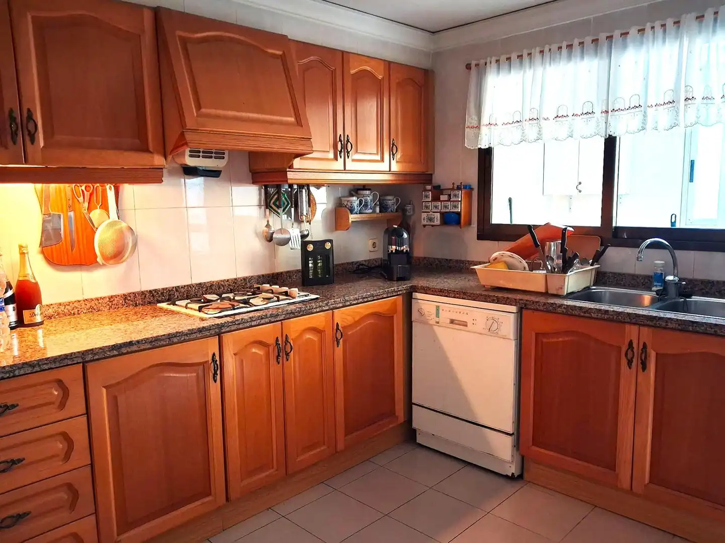 Kitchen of Flat for sale in Gandia  with Heating, Terrace and Storage room
