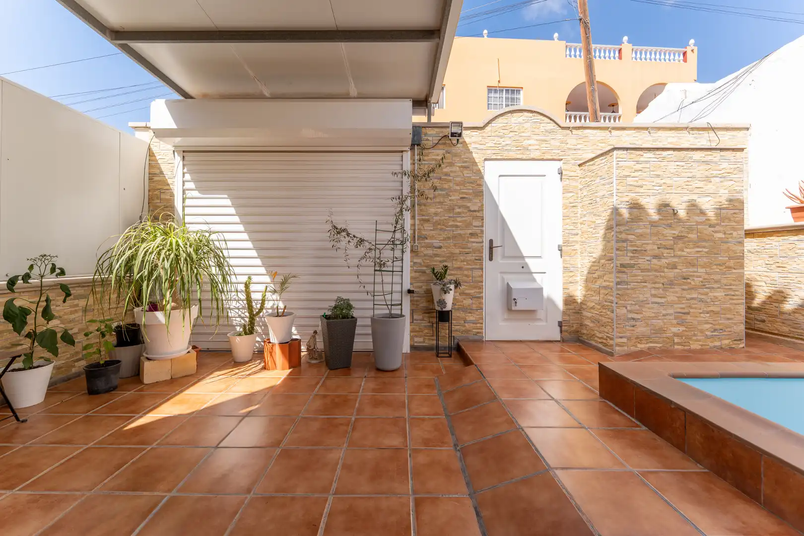Terrassa de Casa adosada en venda en San Bartolomé de Tirajana amb Aire condicionat, Calefacció i Terrassa
