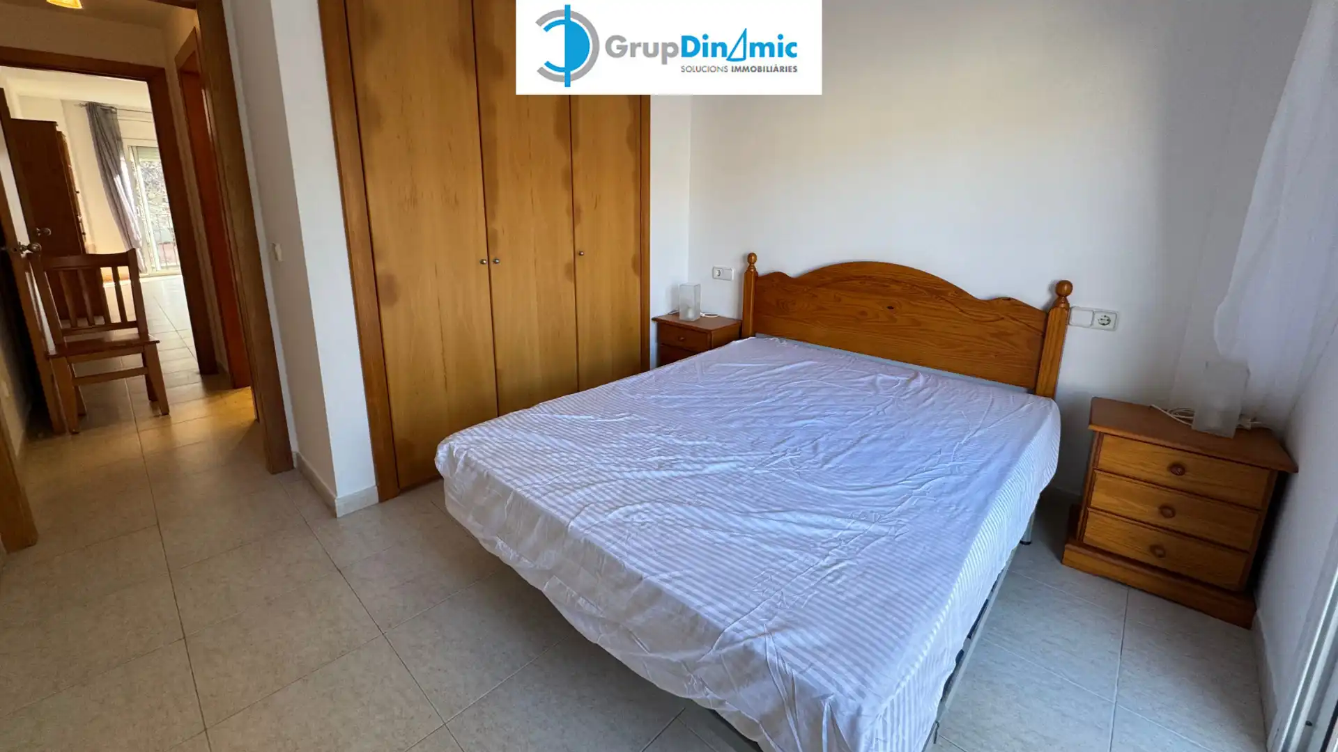 Schlafzimmer von Wohnung zum Verkauf in Palamós mit Klimaanlage, Heizung und Möbliert