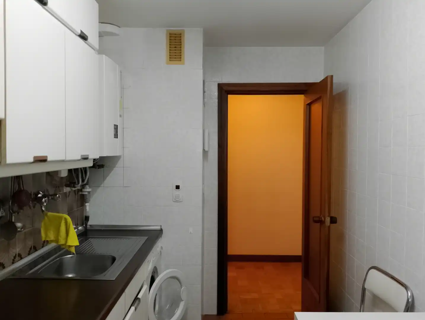 Küche von Wohnung zur Miete in Donostia - San Sebastián  mit Heizung, Terrasse und Möbliert