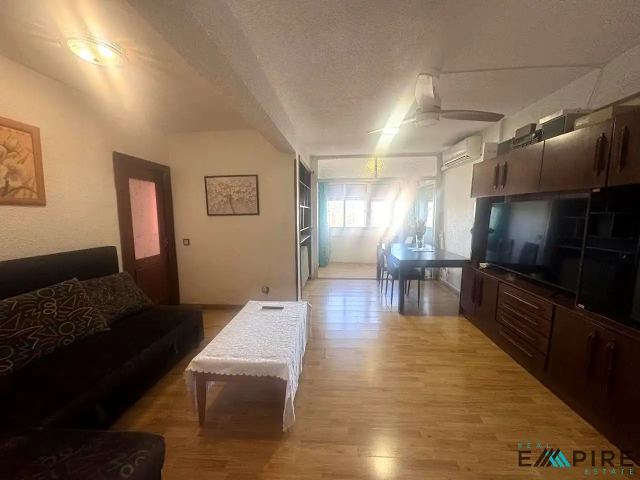 Living room of Flat for share in Zarzaquemada