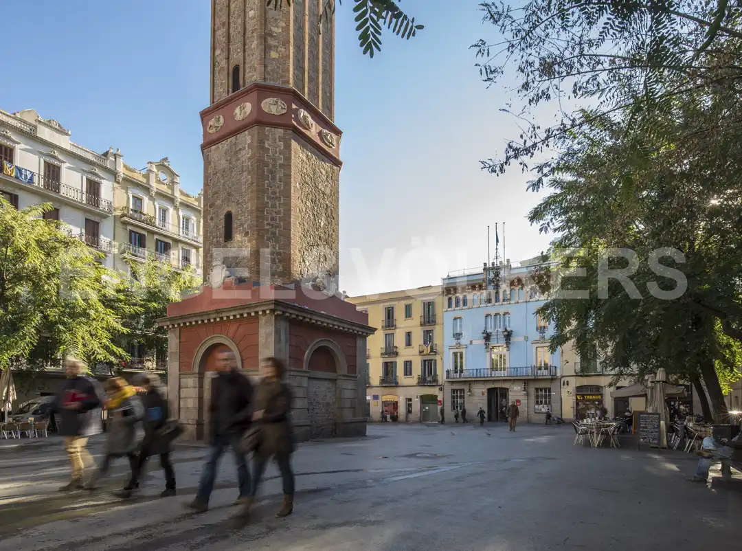 Vista exterior de Garaje en venta en Esplugues de Llobregat