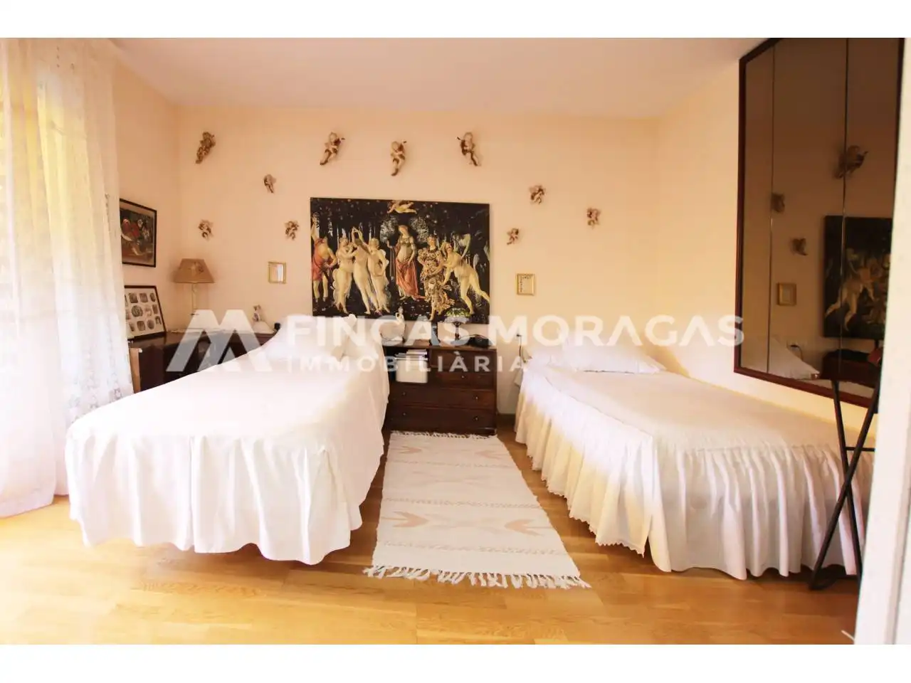 Bedroom of Attic for sale in Sant Cugat del Vallès  with Air Conditioner, Heating and Parquet flooring