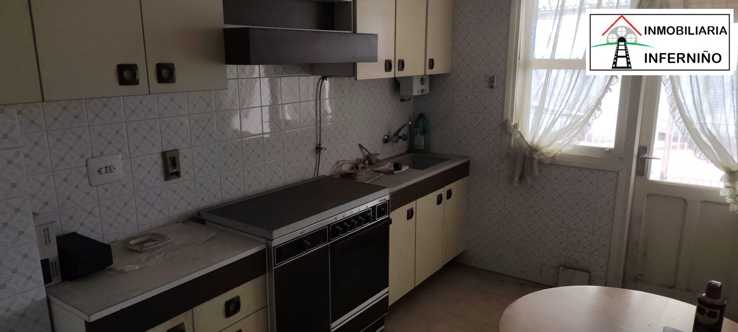Kitchen of Flat for sale in Ferrol  with Terrace and Balcony
