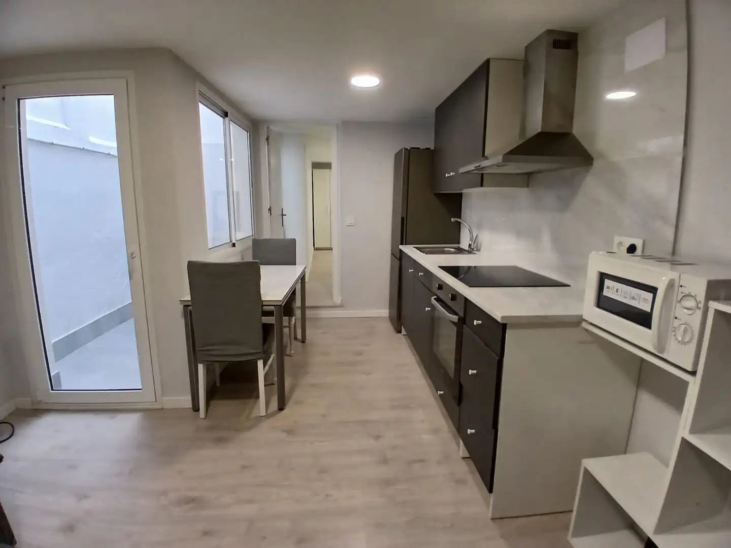Cocina de Apartamento de alquiler en La Almunia de Doña Godina  con Parquet, Amueblado y Horno