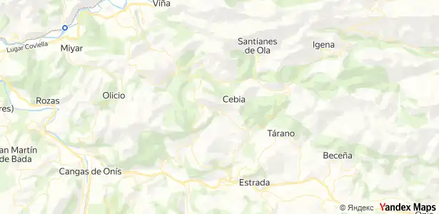 Parking de Finca rústica en venta en Cangas de Onís