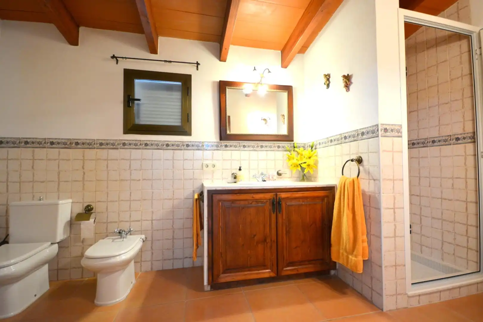 Bany de Casa o xalet en venda en Marratxí amb Aire condicionat, Calefacció i Jardí privat