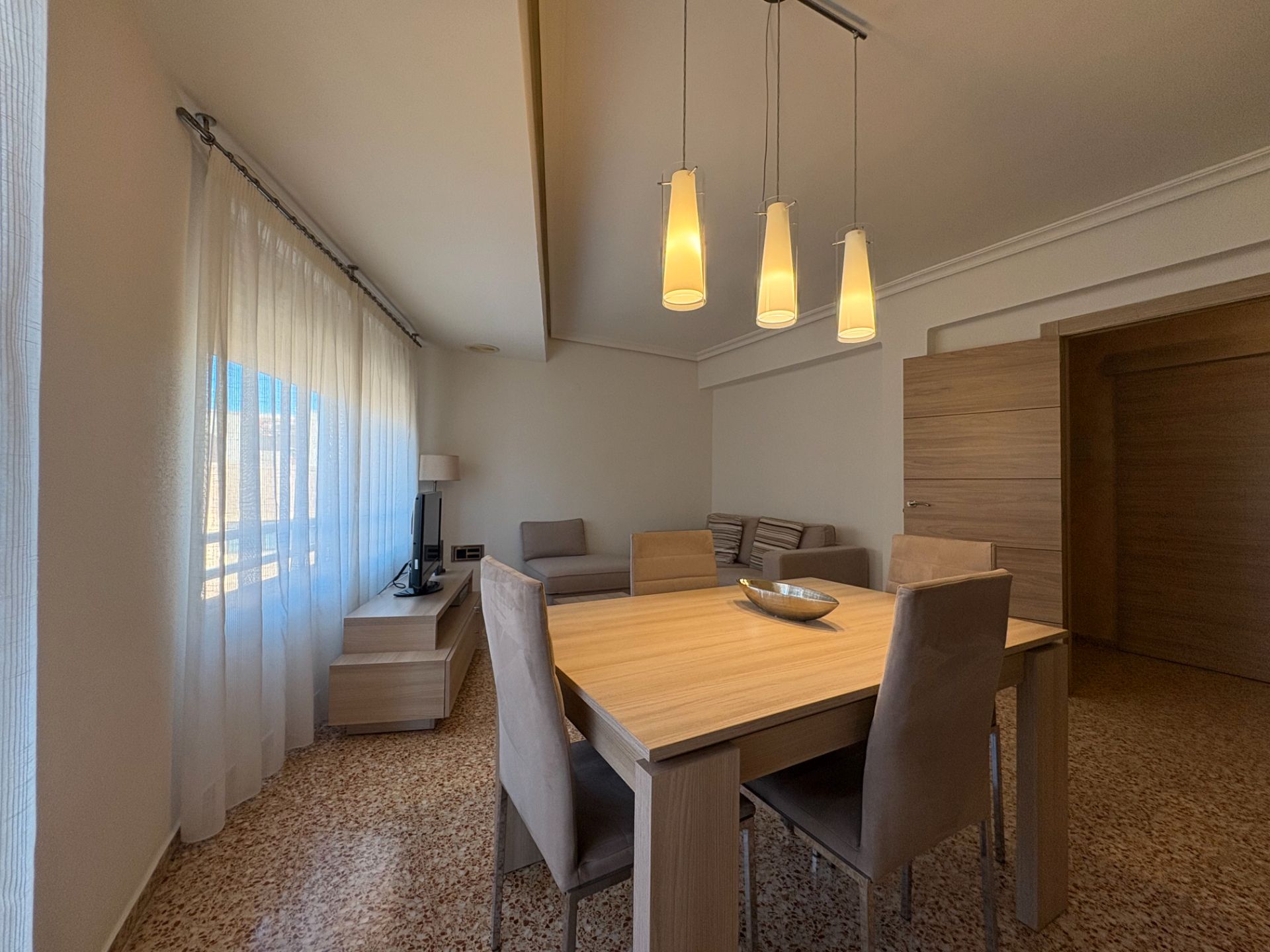 Esszimmer von Wohnung zum verkauf in Betxí mit Klimaanlage, Möbliert und Ofen