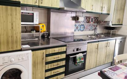 Kitchen of Flat for sale in Palencia Capital  with Heating, Terrace and Storage room