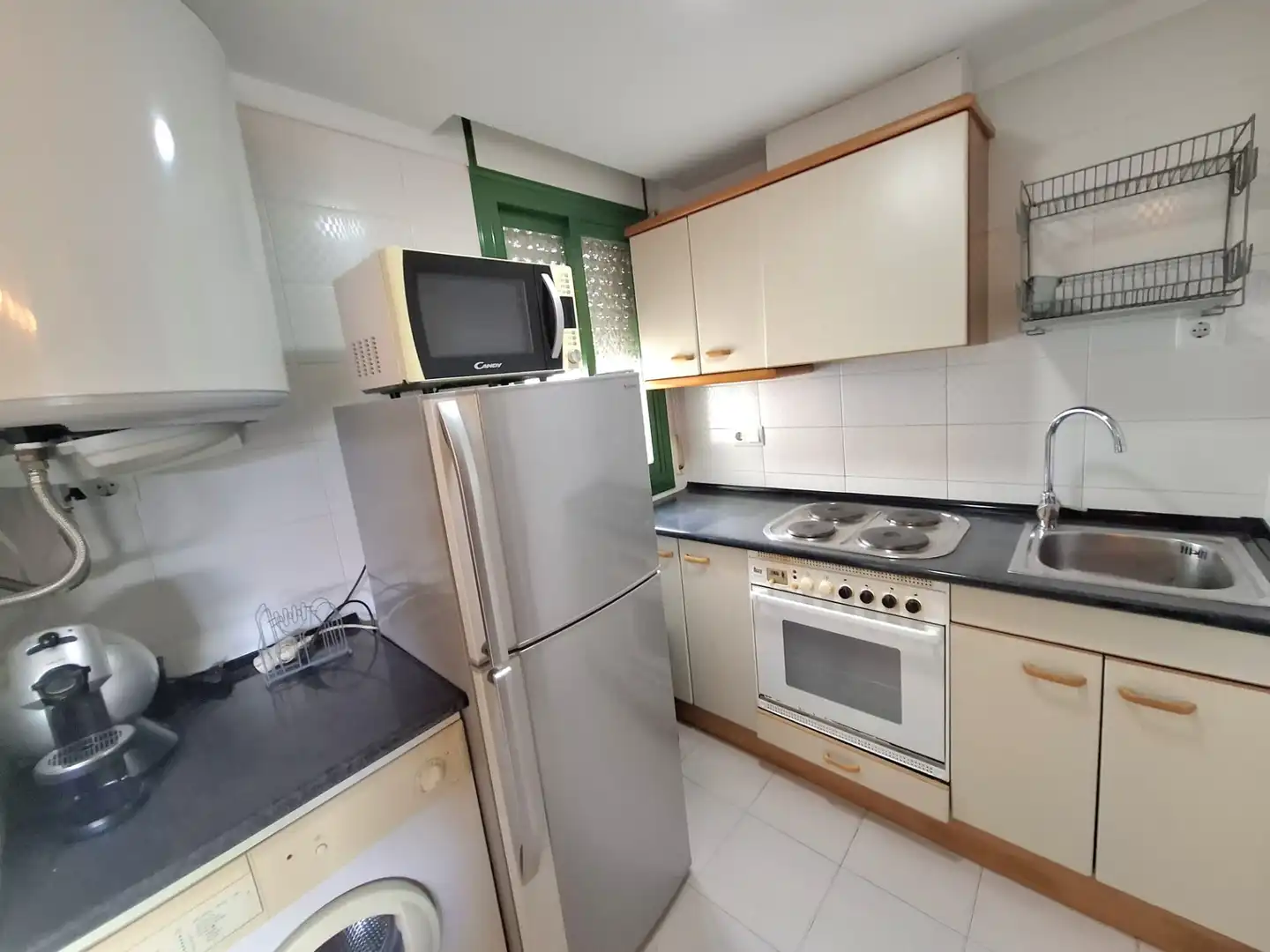 Kitchen of Flat for sale in Llançà  with Heating, Terrace and Swimming Pool