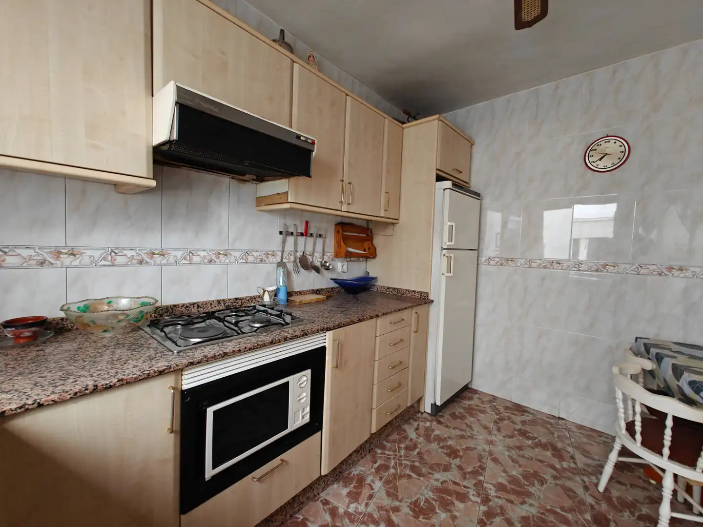 Cocina de Piso en venta en Alicante / Alacant con Calefacción, Amueblado y Horno