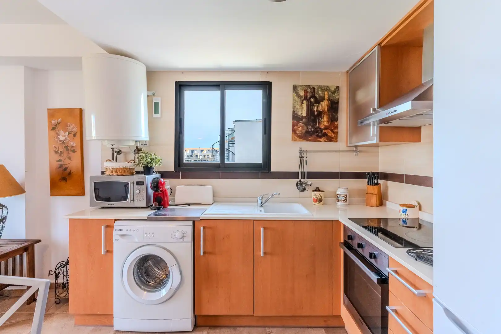 Kitchen of Duplexes for sale in San Jorge / Sant Jordi  with Air Conditioner, Heating and Terrace
