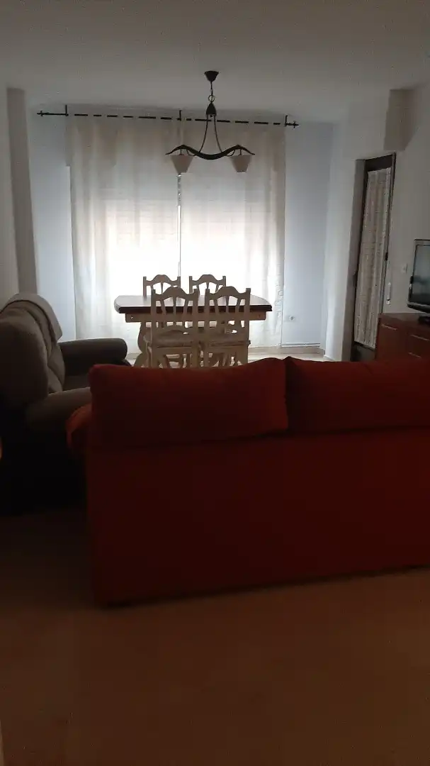Sala d'estar de Pis de lloguer en Granada amb Calefacció, Moblat i Forn