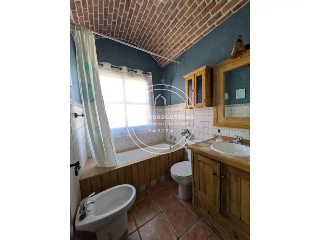 Baño de Casa o chalet de alquiler en Tarifa con Terraza, Piscina y Amueblado