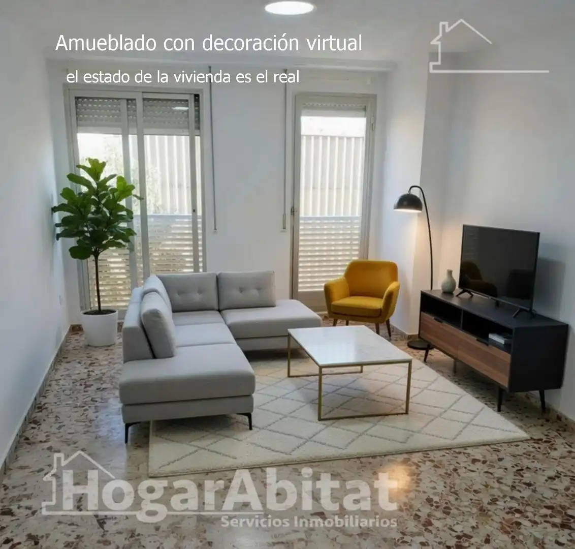 Sala de estar de Piso en venta en Almenara con Balcón