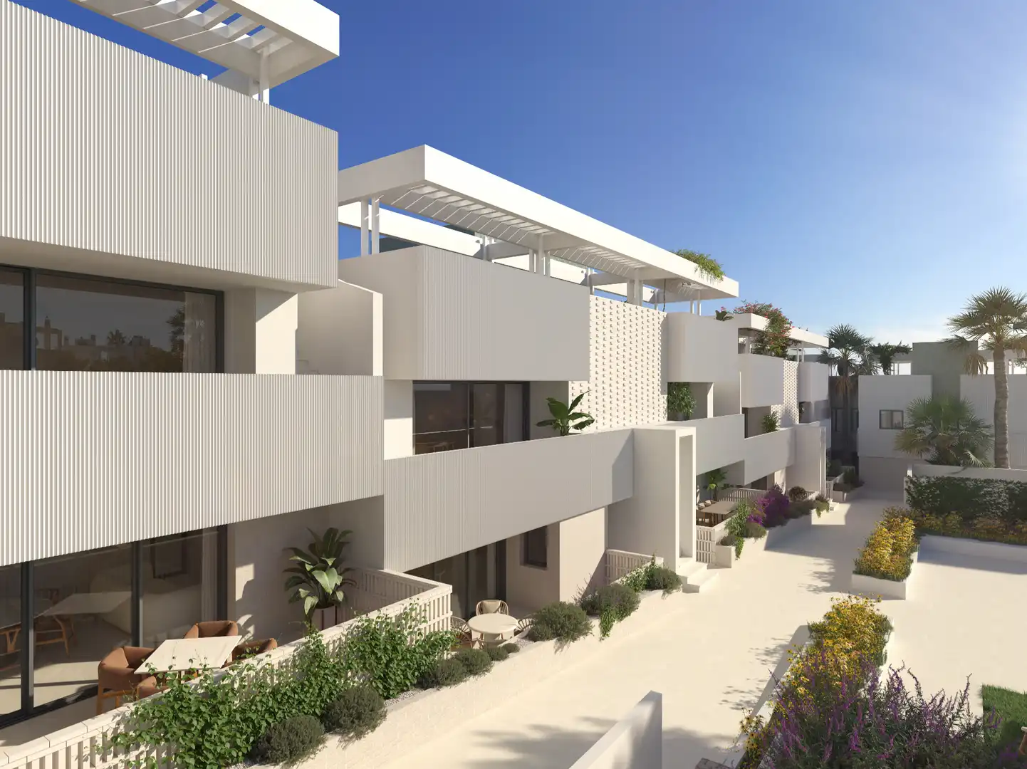 Piso de obra nueva con piscina en venta en Las Marinas - Pueblo Laguna, imagen 6