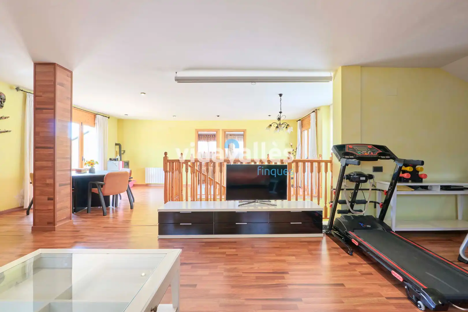 Sala de estar de Casa o chalet en venta en Sant Celoni con Aire acondicionado, Calefacción y Jardín privado