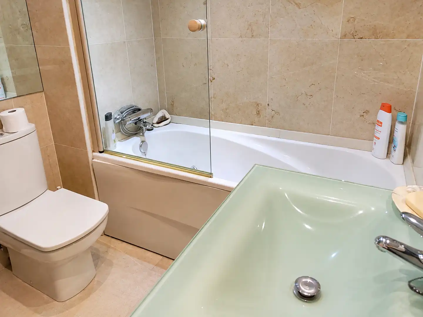 Bathroom of Flat for rent in Santander  with Heating, Terrace and Storage room