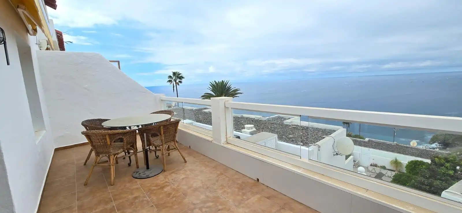 Terrace of Apartments for rent in Mogán  with Terrace, Furnished and Balcony