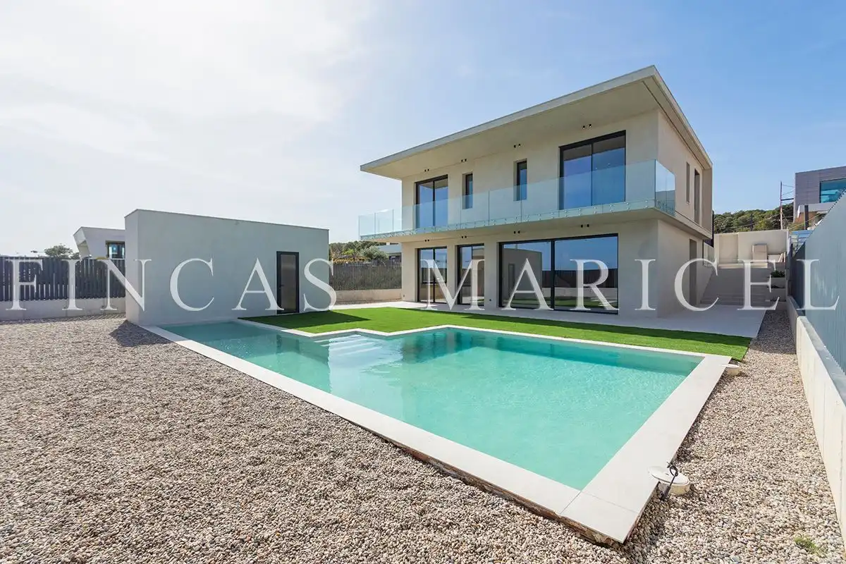 Exterior view of Houses for sale in Sitges  with Air Conditioner, Heating and Private garden