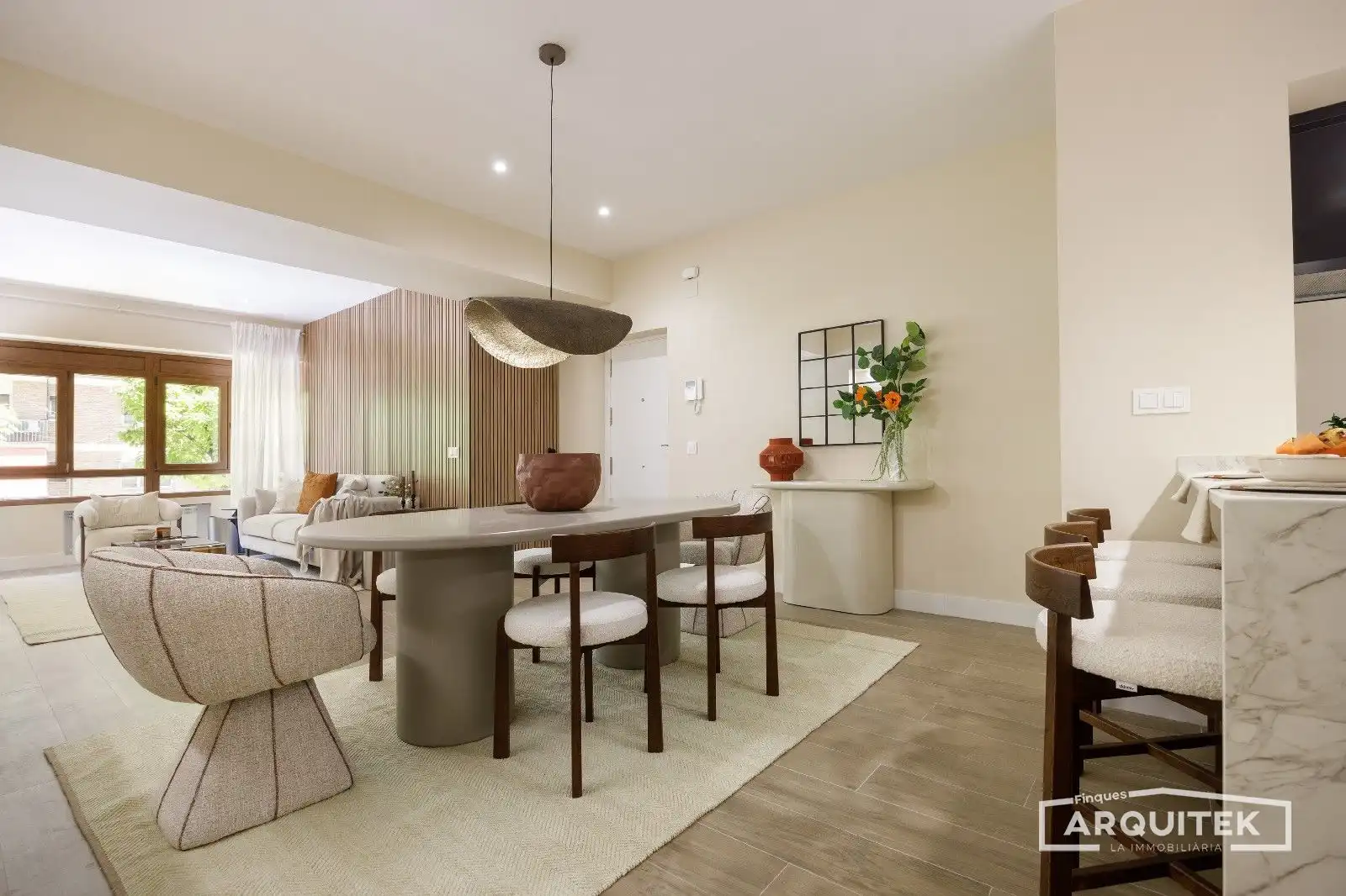 Dining room of Flat for sale in Lleida  with Air Conditioner, Private garden and Terrace