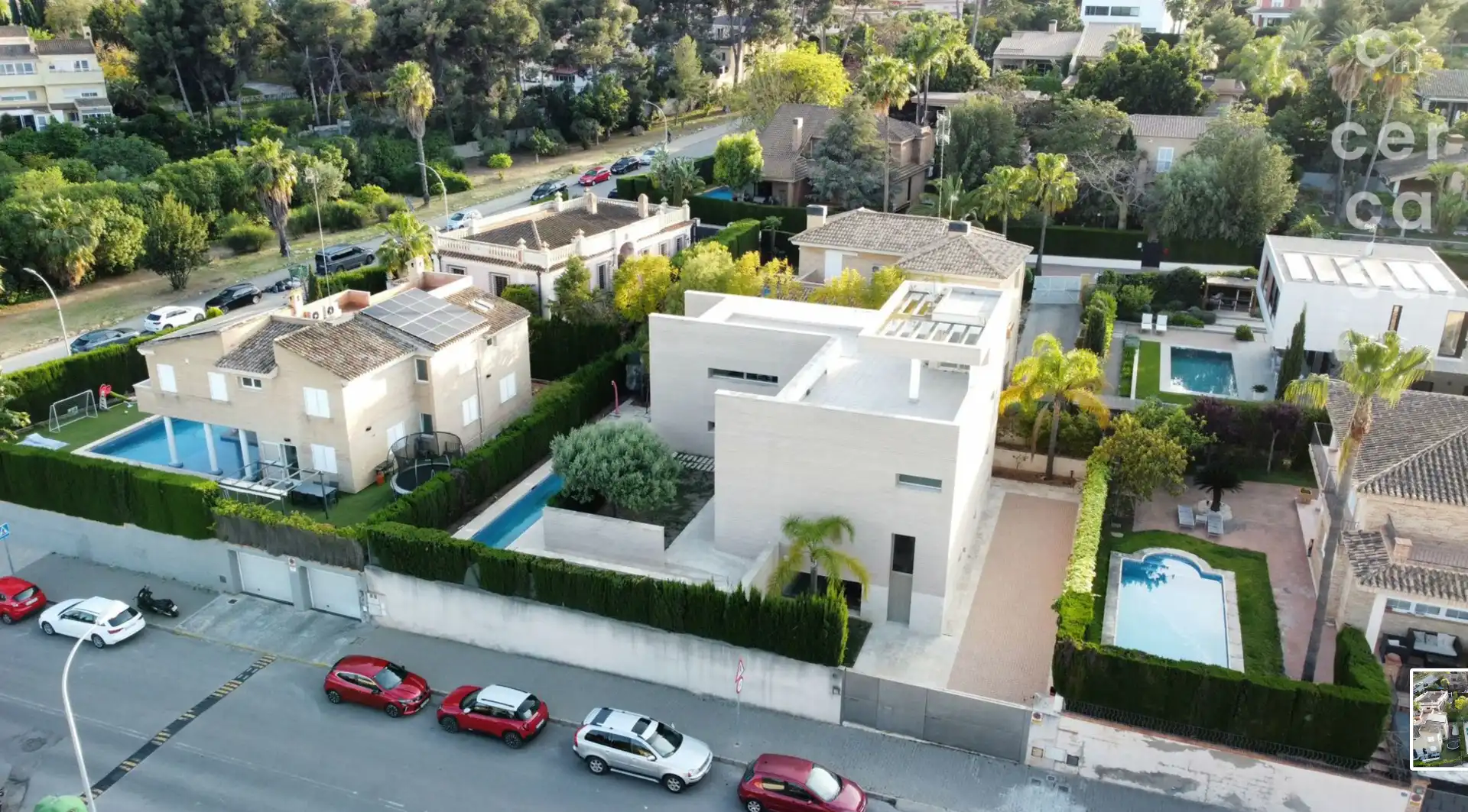 Exterior view of Houses for sale in Godella  with Private garden, Terrace and Swimming Pool