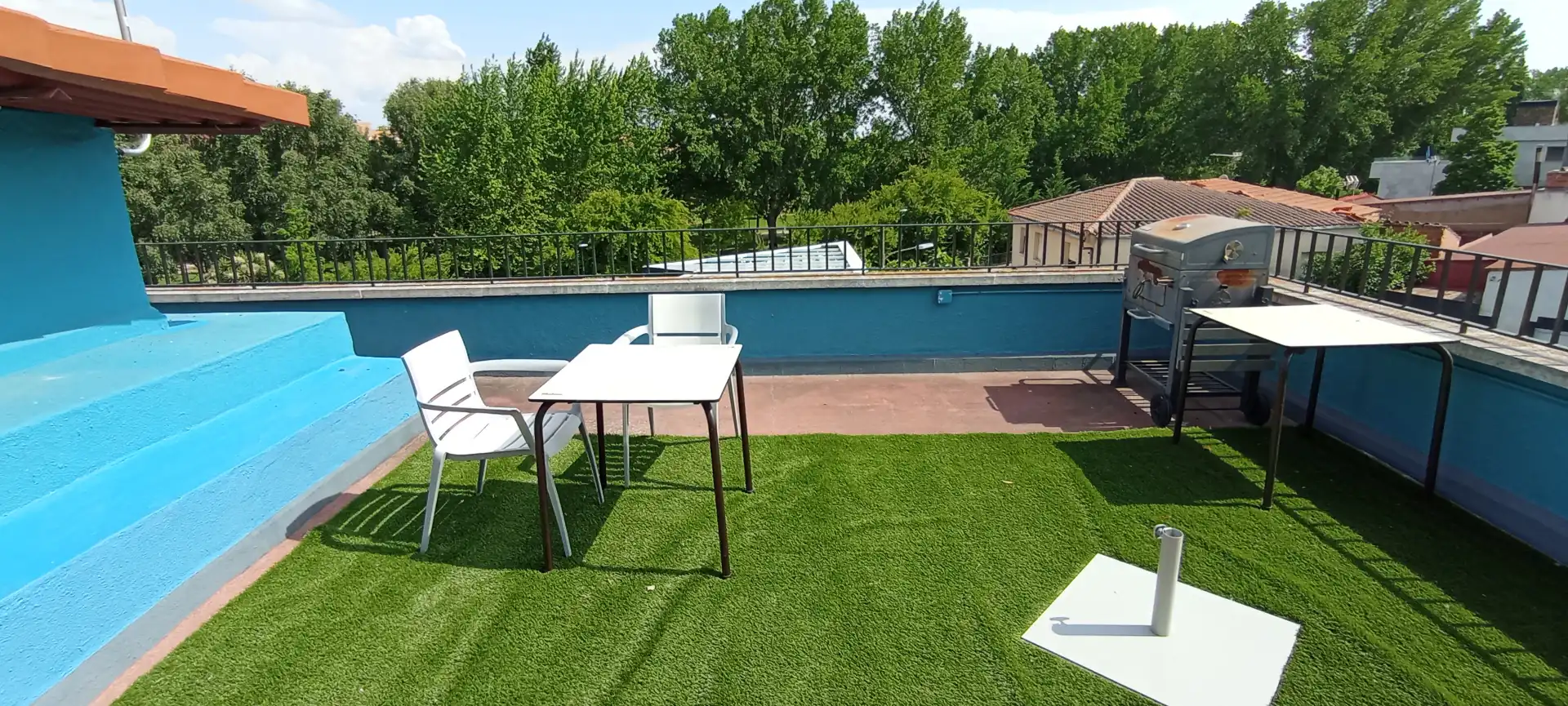 Terrassa de Casa o xalet en venda en Valladolid amb Aire condicionat, Calefacció i Jardí privat