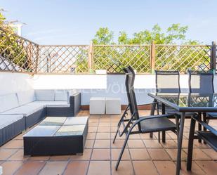 Terrace of Attic for sale in  Madrid Capital  with Air Conditioner, Heating and Private garden