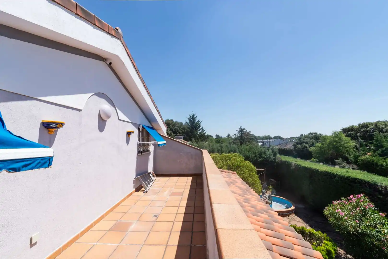 Terrassa de Casa o xalet en venda en Nuevo Baztán amb Aire condicionat, Calefacció i Jardí privat