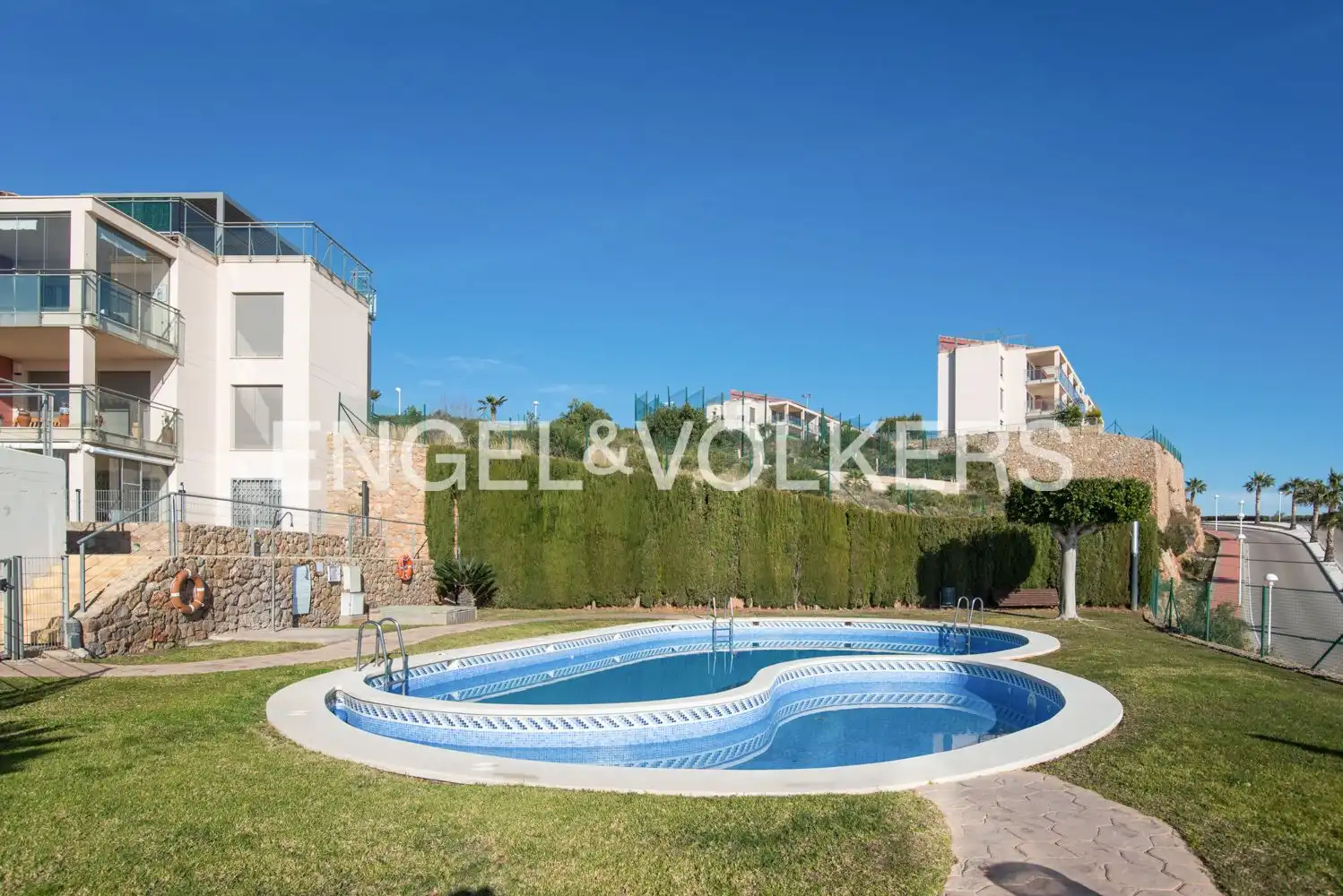 Piscina de Apartament de lloguer en Oropesa del Mar / Orpesa amb Aire condicionat, Calefacció i Terrassa