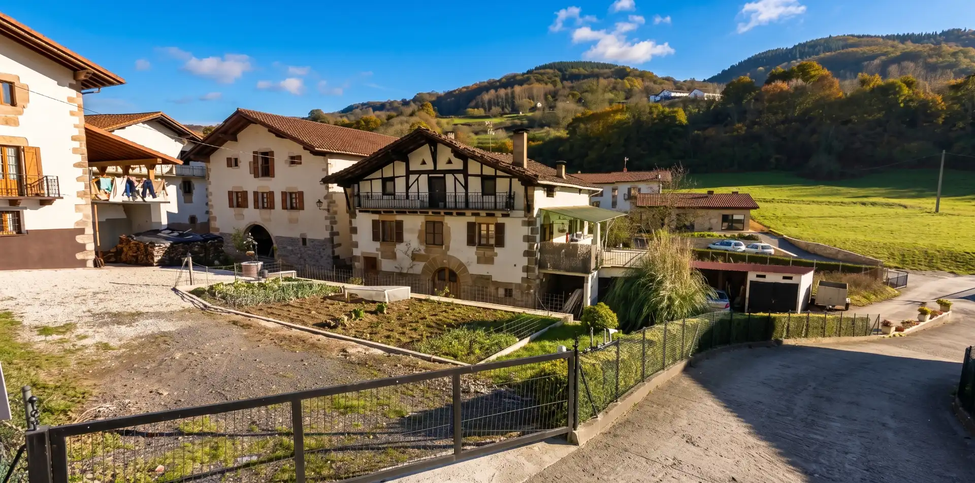 Vista exterior de Casa o chalet en venta en Donamaria con Jardín privado, Terraza y Trastero