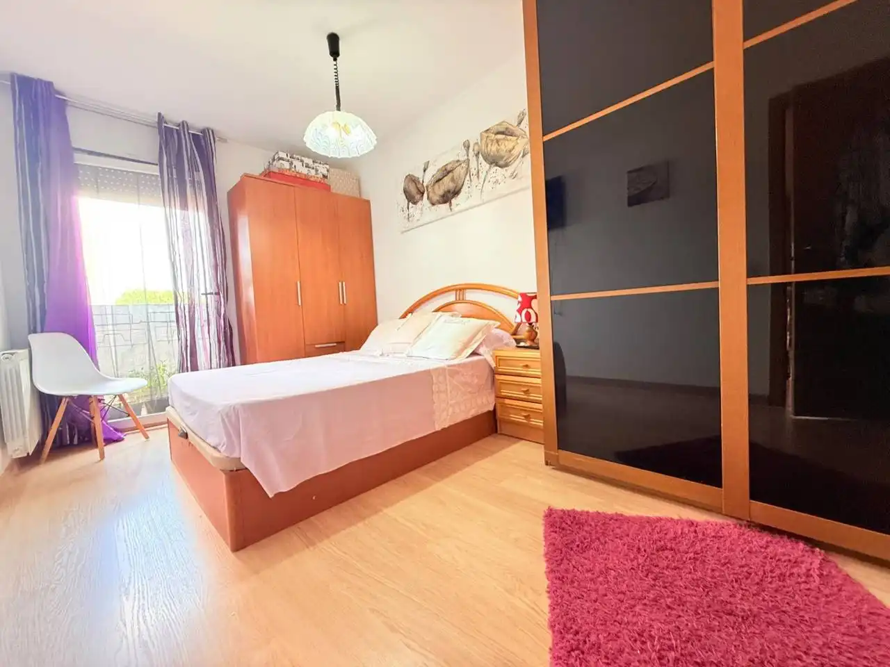 Bedroom of Flat for sale in Sant Celoni  with Heating, Furnished and Alarm