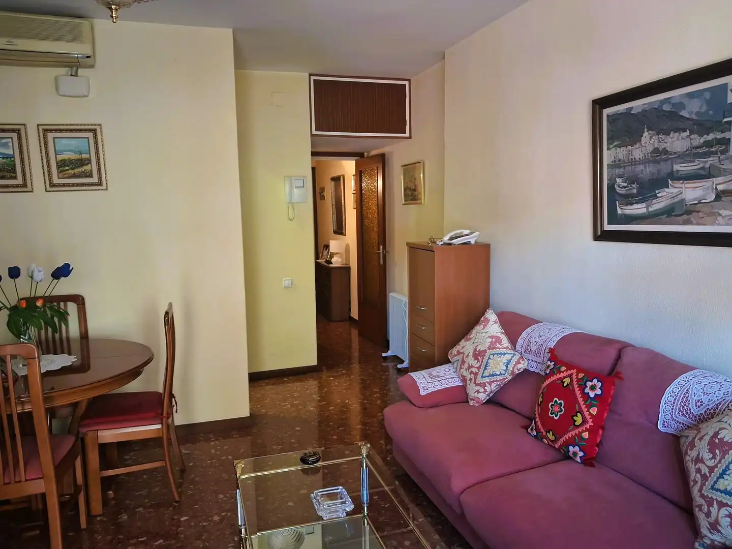 Sala de estar de Piso en venta en Barcelona con Calefacción